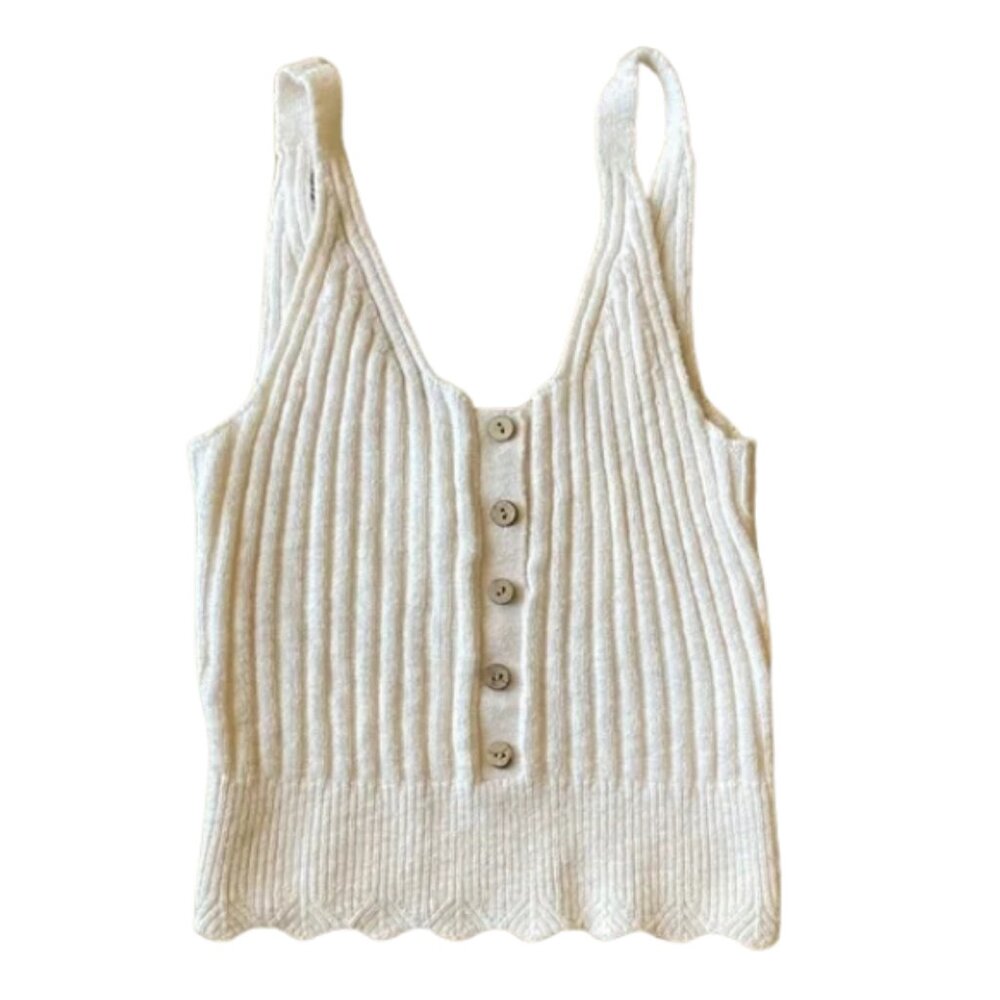 Abercrombie XS 100% Cotton Knit Tanktop